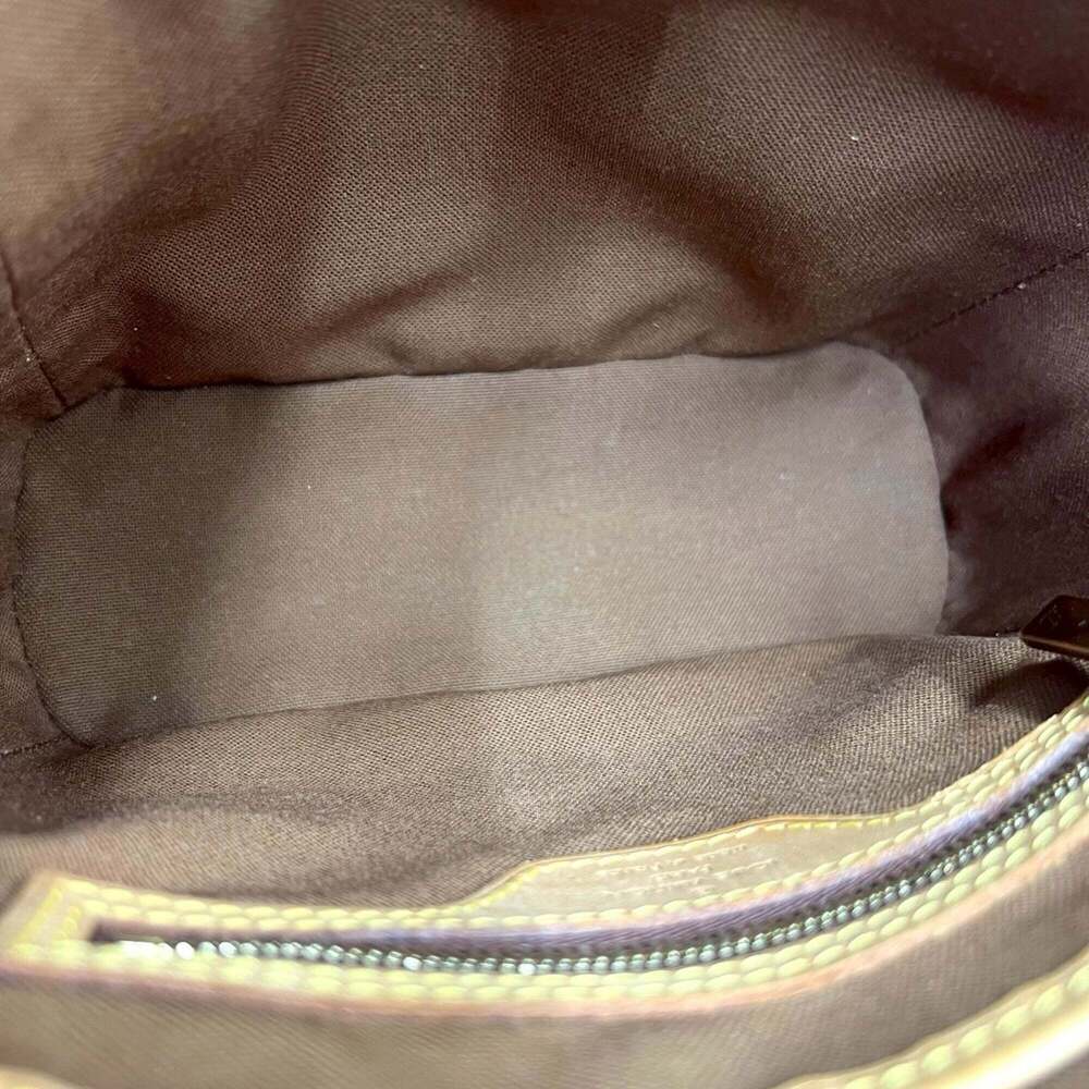 LOUIS VUITTON Brown Monogram Leather Tote Bag - Picture 9 of 10
